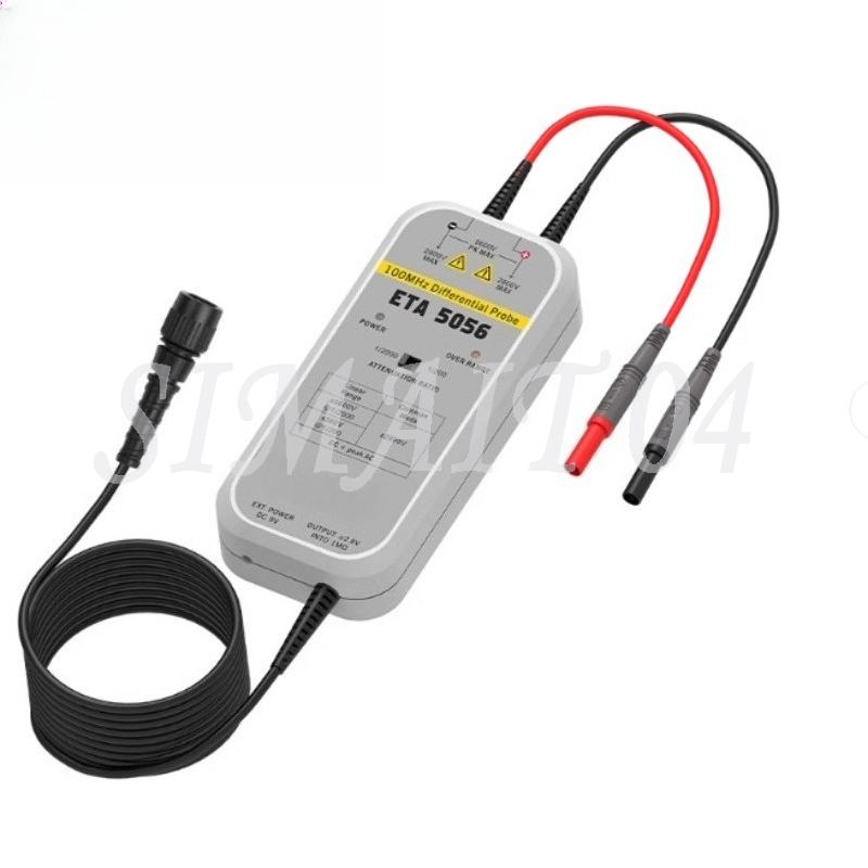 High Voltage Differential Probe 100Mhz 1300V - Hochspannungs-Differenzialsonde für Oszilloskop ETA5002/ETA5010/ETA5026 25MHz/100MHz Geeignet
