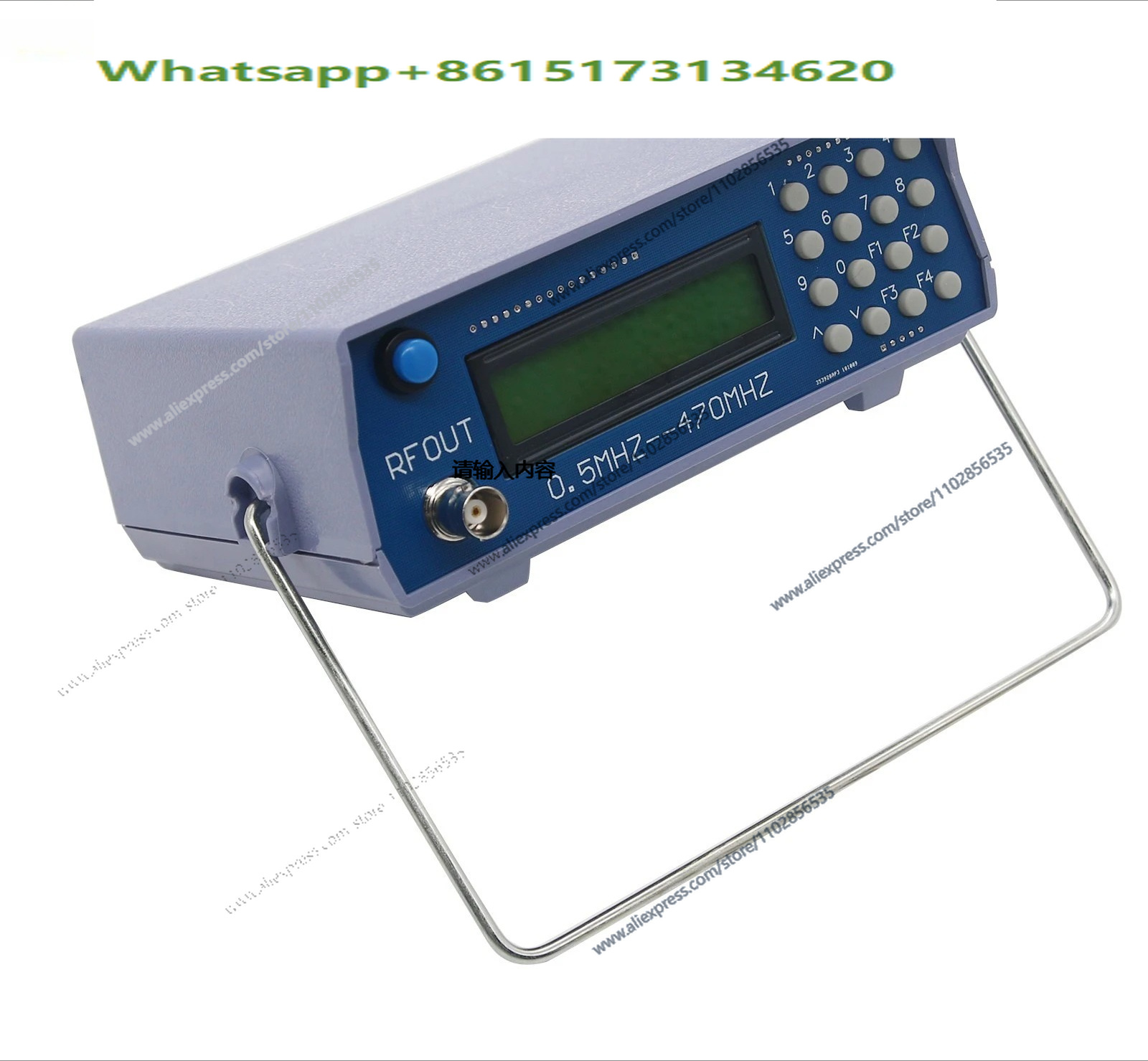 Rf Signal Generator 0.5Mhz To 470Mhz - 0,5 MHz-470 MHz HF-Signalgenerator-Messgerät für FM-Radio