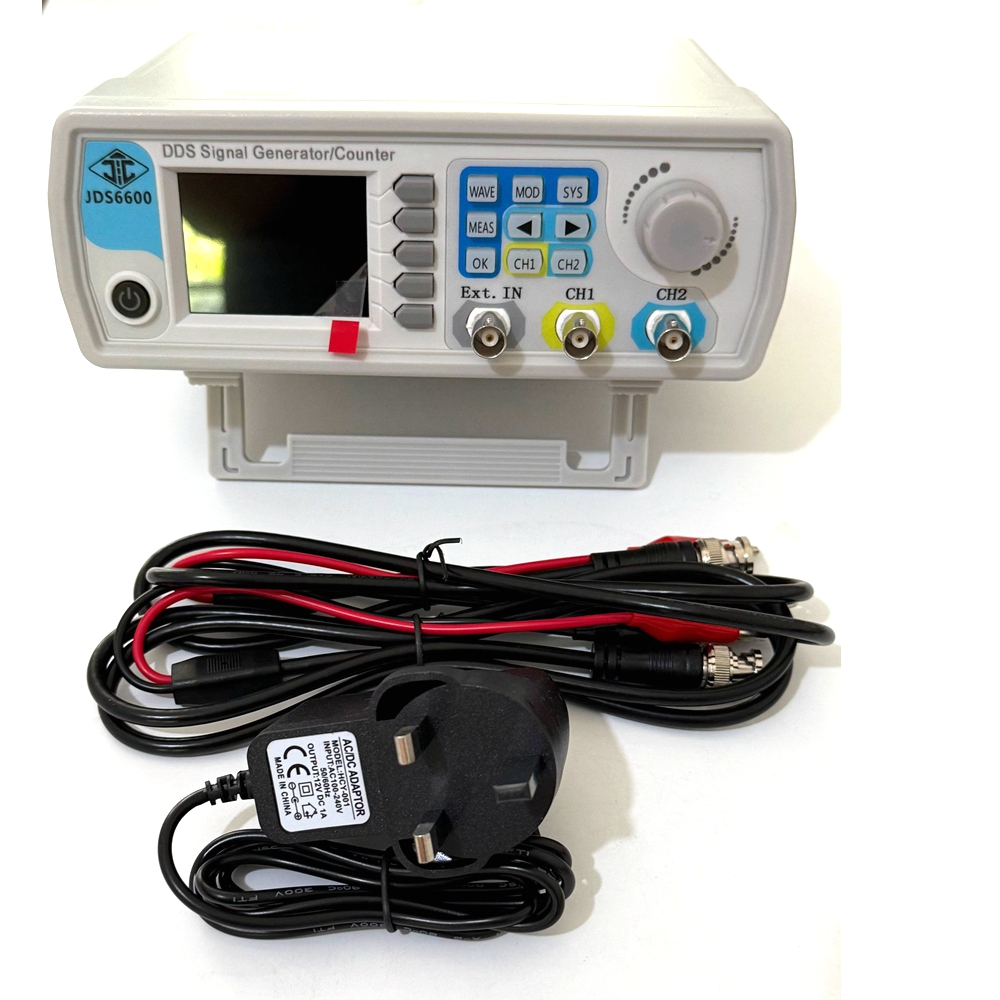 Dual Channel Arbitrary Waveform Function Generator 60Mhz - JDS6600 60 MHz DDS-Funktionssignalgenerator CNC Arbitrary