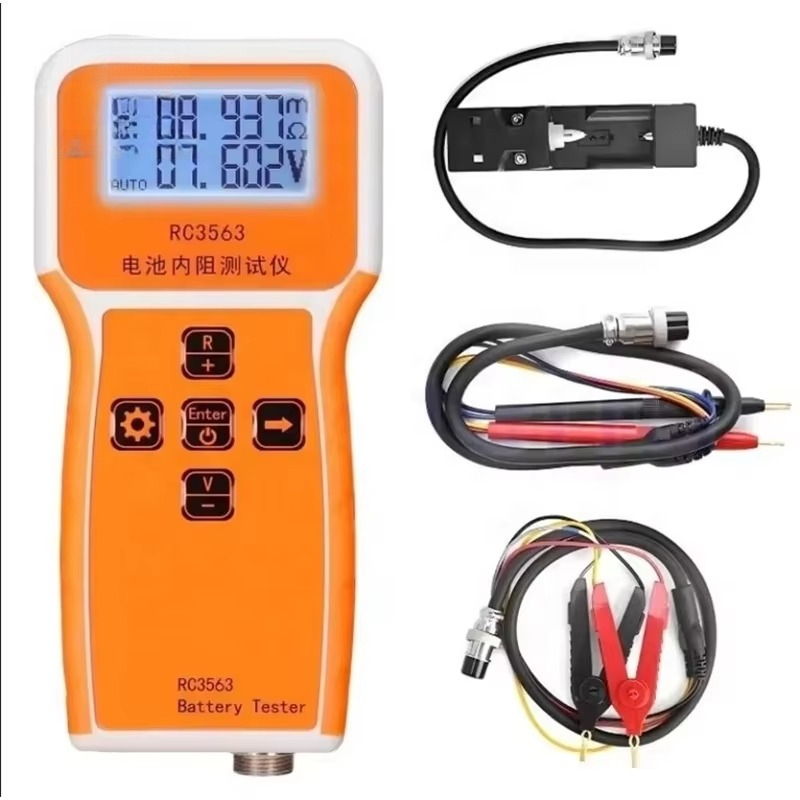 Battery Internal Resistance Tester Four Wire - RC3563 Hochpräziser Innenwiderstandsmesser, Echter Vierdraht-Wechselstrom-Tester für