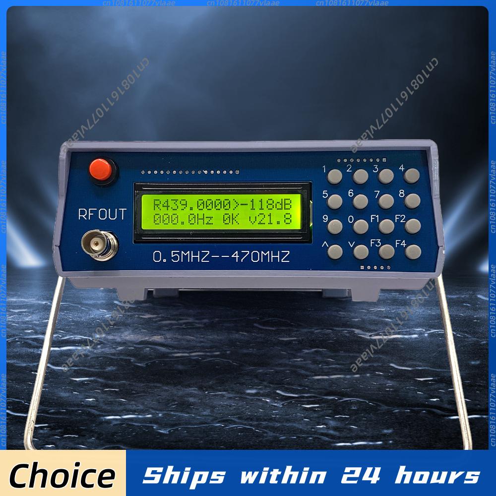 Rf Signal Generator 0.5Mhz To 470Mhz - 0,5MHz-470MHz RF-Signalgenerator mit CTCSS-Funktion Frequenzsignalquelle Signalgenerator