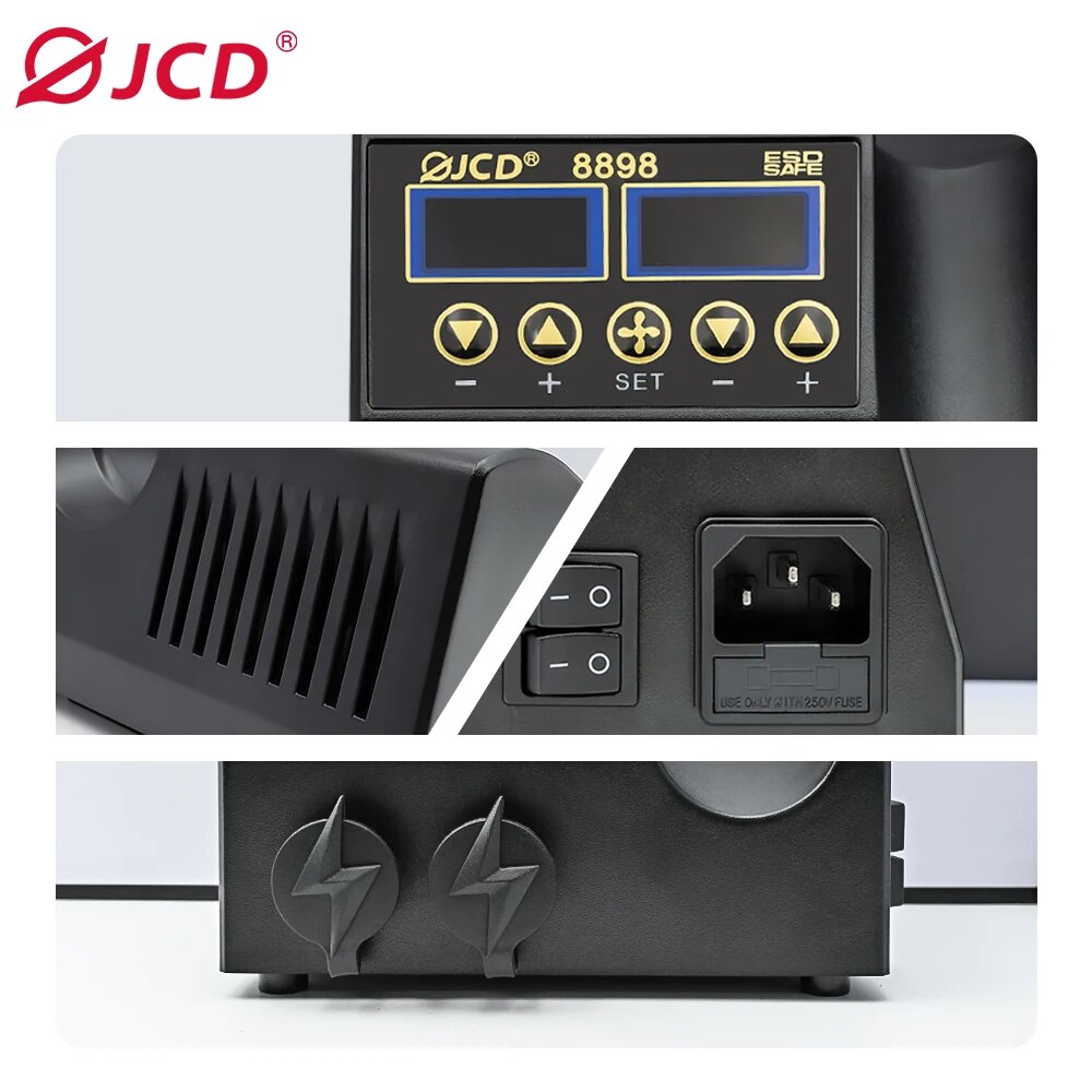 Jcd 750 Löt station w 2 in 1 L – Smd Rework Station Hot Air Soldering 2 In 1 Bewertung und Preis