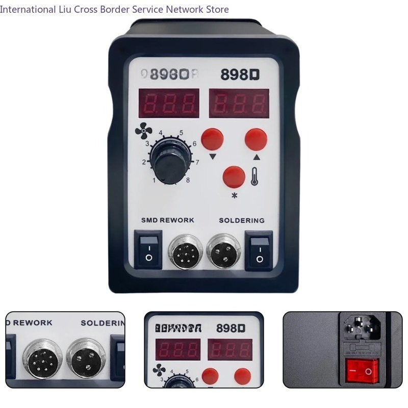 898D Lötstation 2-in-1 Heißluf – Smd Rework Station Hot Air Soldering 2 In 1 Bewertung und Preis