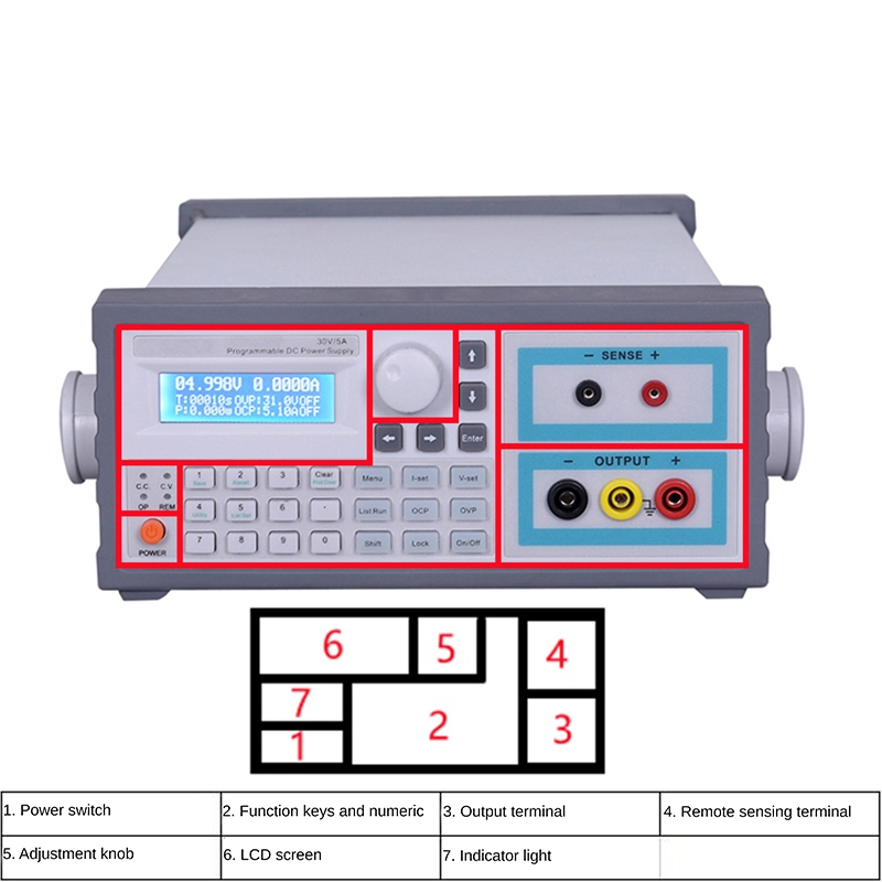 Labor einstellbares 30V 60V 15 – Programmable Linear Dc Power Supply 30V 10A Bewertung und Preis