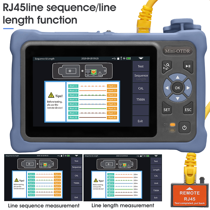 MINI OTDR 1310/1550nm 26/24dB  – Optical Time Domain Reflectometer Otdr 1310 1550Nm Bewertung und Preis