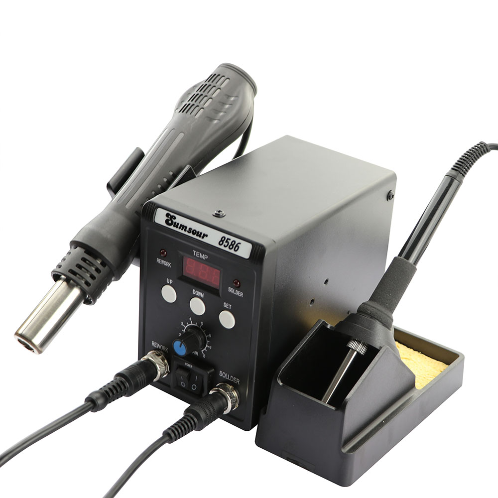 8586 700 W 2 in 1 Digital Disp – Smd Rework Station Hot Air Soldering 2 In 1 Bewertung und Preis