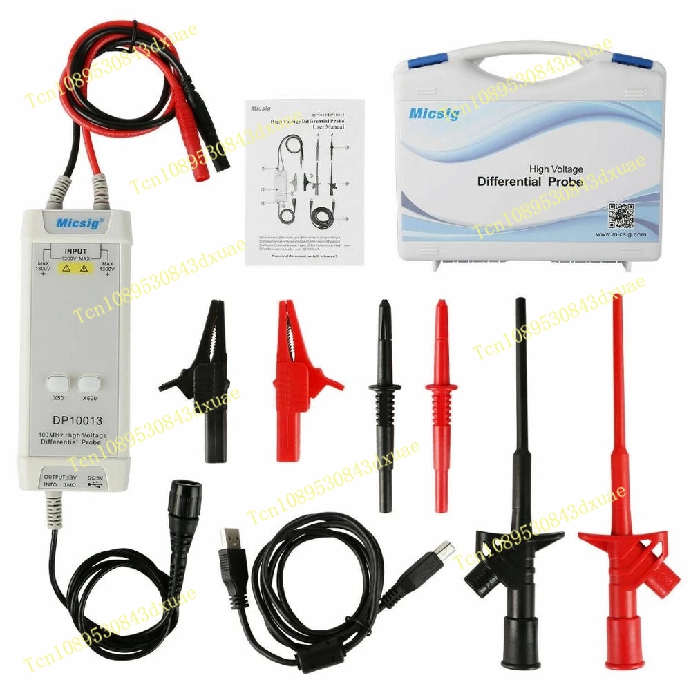 2025Micsig Oszilloskop 1300V 1 – High Voltage Differential Probe 100Mhz 1300V Bewertung und Preis