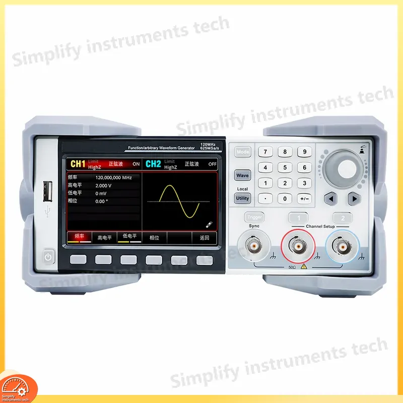 Hochpräziser Arbiträrer Wellen – Dual Channel Arbitrary Waveform Function Generator 60Mhz Bewertung und Preis