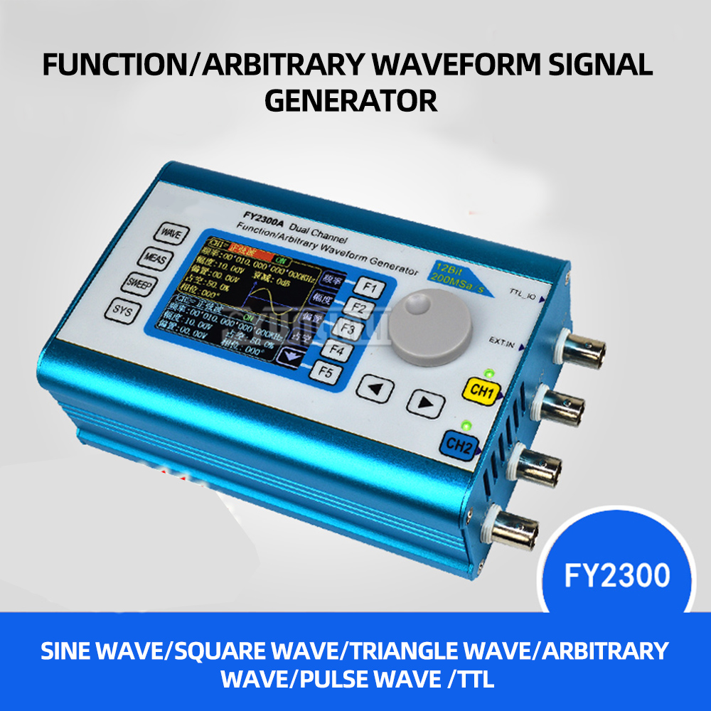 FY6300 FY2300 Zweikanal-DDS-Fu – Dual Channel Arbitrary Waveform Function Generator 60Mhz Bewertung und Preis