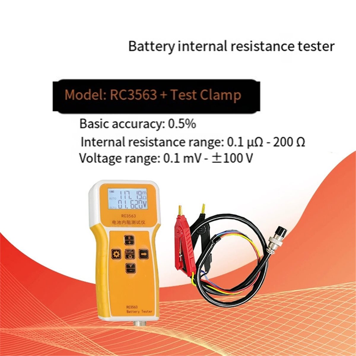 RC3563 Hochleistungs-Innenwide – Battery Internal Resistance Tester Four Wire Bewertung und Preis