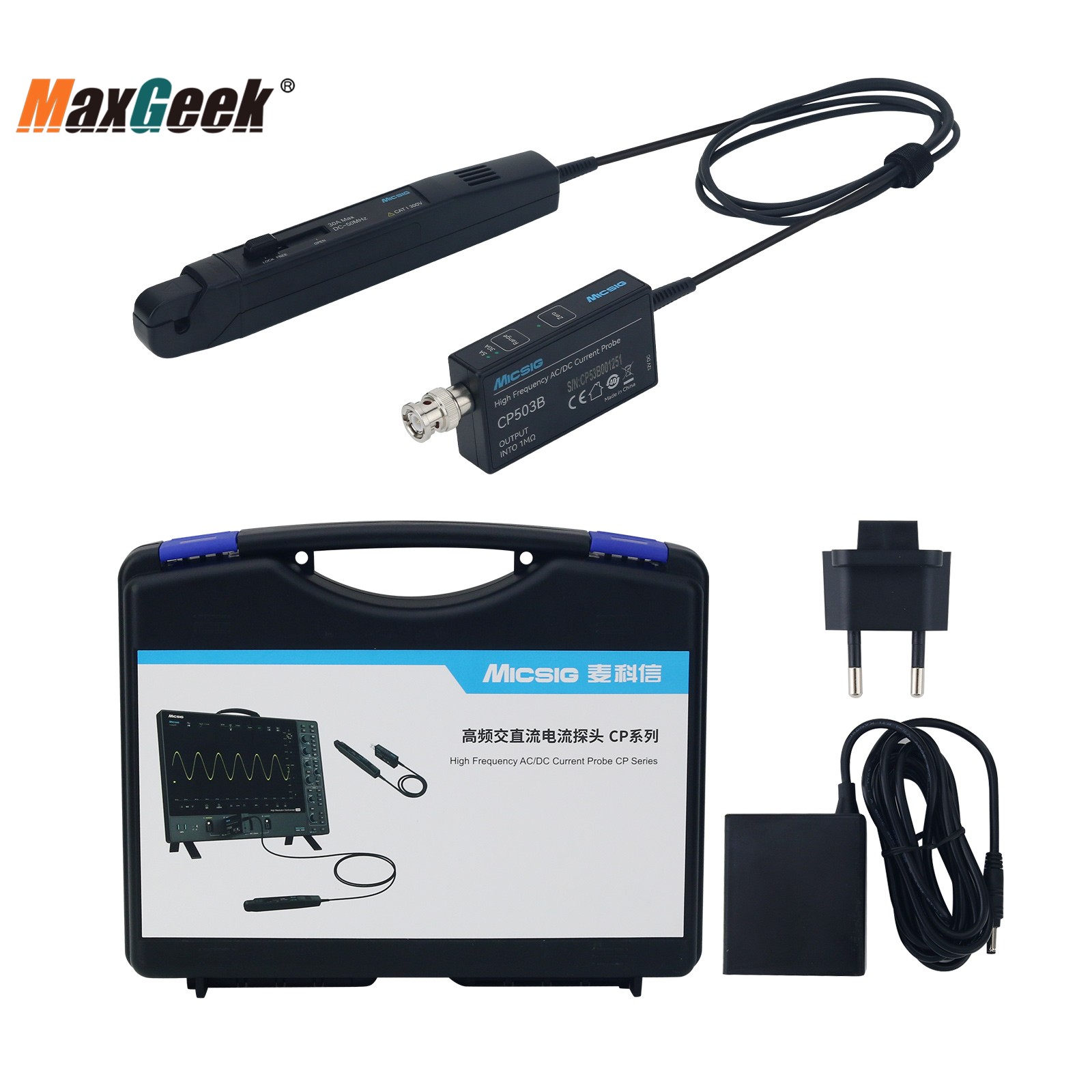 Micsig Hochfrequenz CP503B CP1 – Current Probe Ac Dc 50Mhz Oscilloscope Bewertung und Preis