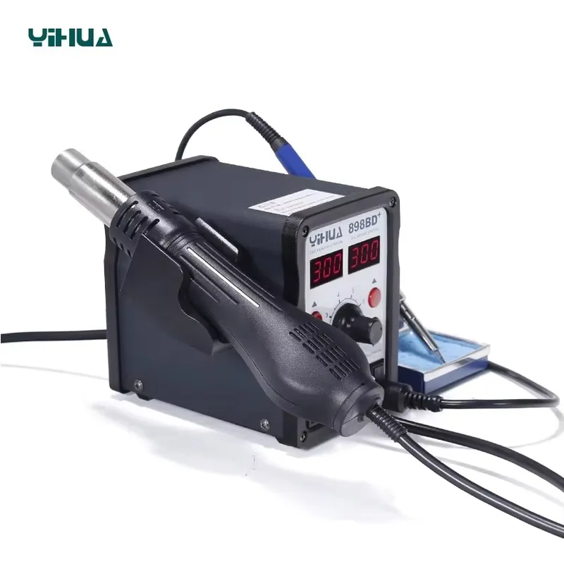 YIHUA 898BD+ 220V 2-in-1 Digit – Smd Rework Station Hot Air Soldering 2 In 1 Bewertung und Preis